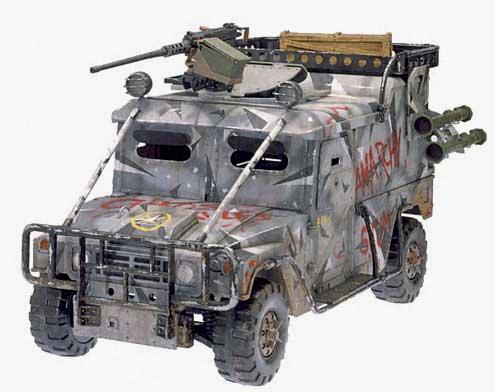 ultimate soldier vehicles